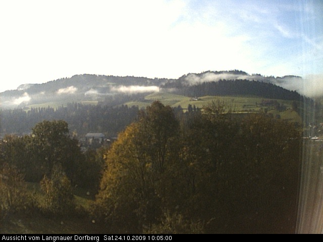 Webcam-Bild: Aussicht vom Dorfberg in Langnau 20091024-100500