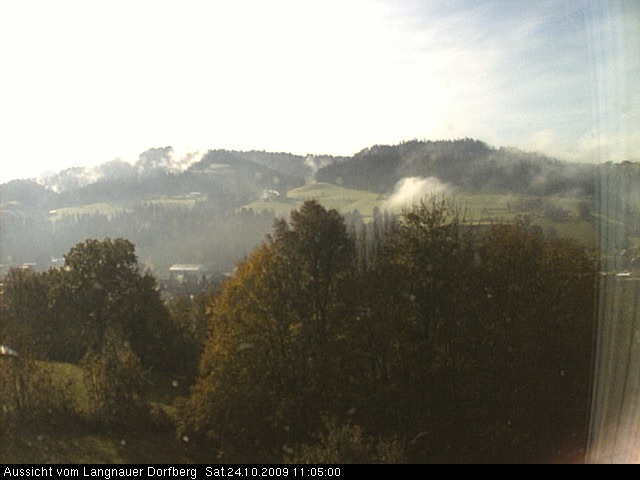 Webcam-Bild: Aussicht vom Dorfberg in Langnau 20091024-110500