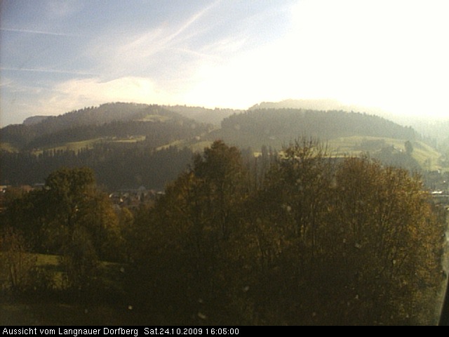 Webcam-Bild: Aussicht vom Dorfberg in Langnau 20091024-160500