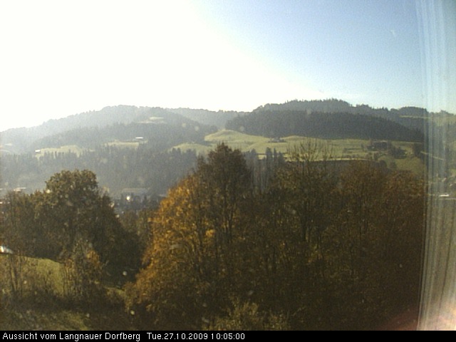 Webcam-Bild: Aussicht vom Dorfberg in Langnau 20091027-100500