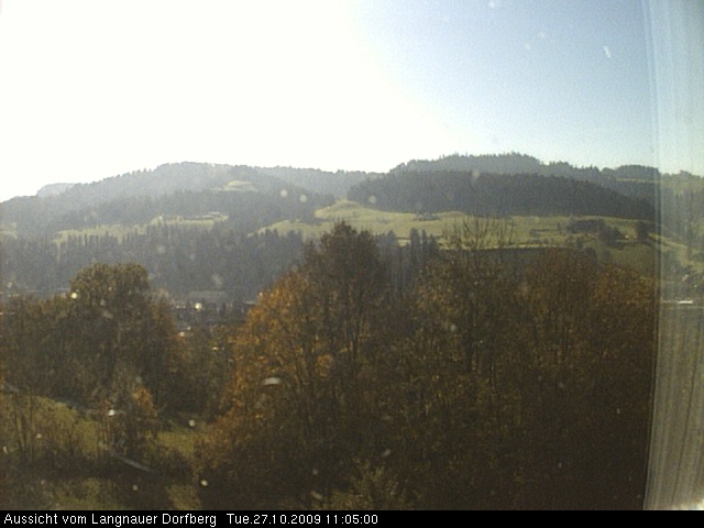 Webcam-Bild: Aussicht vom Dorfberg in Langnau 20091027-110500