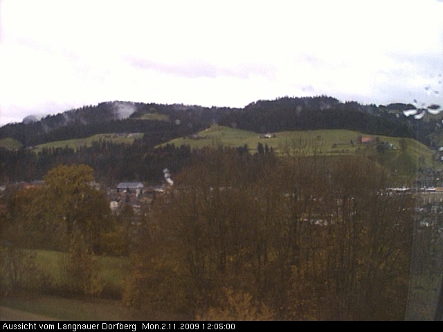 Webcam-Bild: Aussicht vom Dorfberg in Langnau 20091102-120500