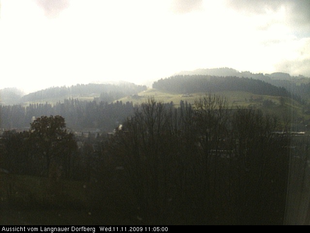 Webcam-Bild: Aussicht vom Dorfberg in Langnau 20091111-110500