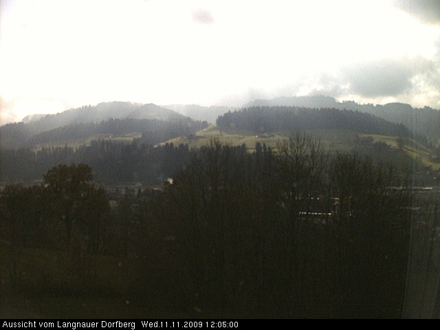 Webcam-Bild: Aussicht vom Dorfberg in Langnau 20091111-120500