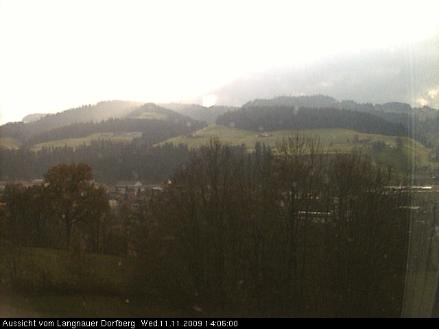 Webcam-Bild: Aussicht vom Dorfberg in Langnau 20091111-140500