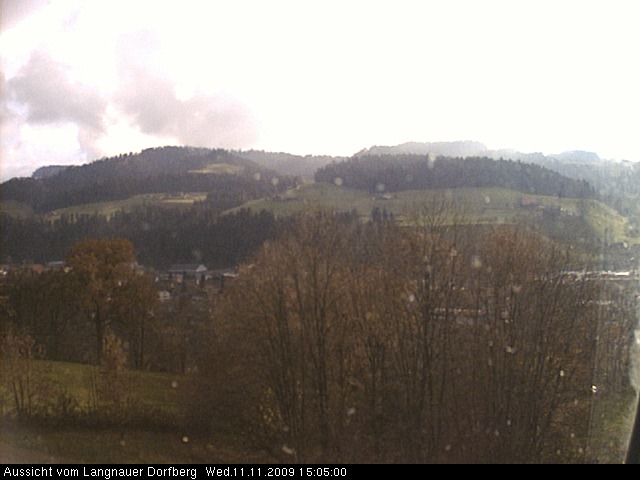 Webcam-Bild: Aussicht vom Dorfberg in Langnau 20091111-150500