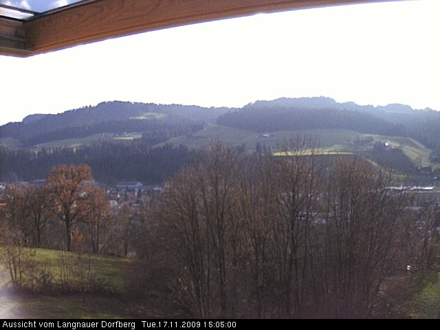 Webcam-Bild: Aussicht vom Dorfberg in Langnau 20091117-150500