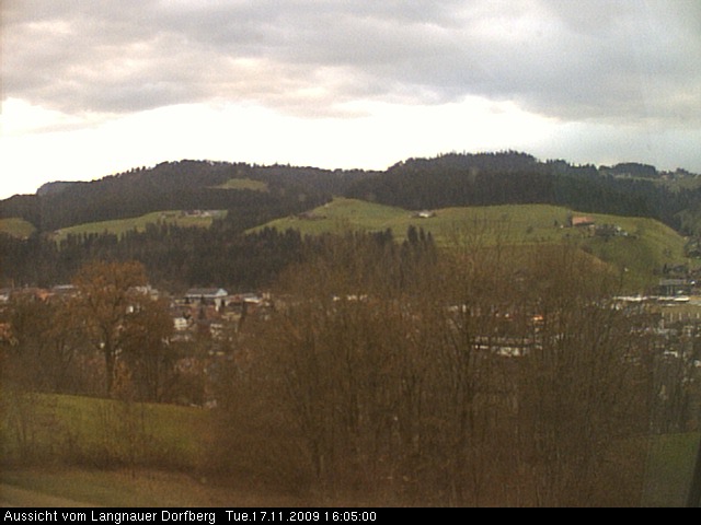 Webcam-Bild: Aussicht vom Dorfberg in Langnau 20091117-160500