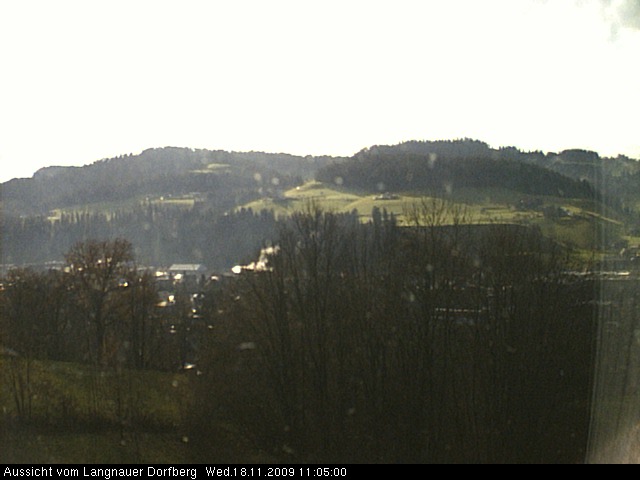 Webcam-Bild: Aussicht vom Dorfberg in Langnau 20091118-110500