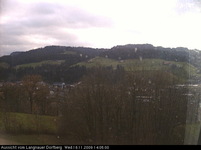 Webcam-Bild: Aussicht vom Dorfberg in Langnau 20091118-140500