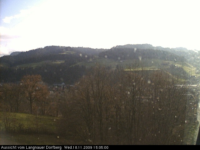 Webcam-Bild: Aussicht vom Dorfberg in Langnau 20091118-150500