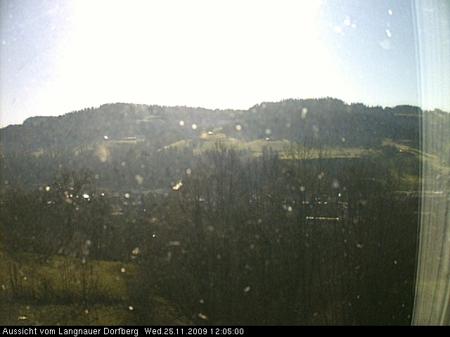 Webcam-Bild: Aussicht vom Dorfberg in Langnau 20091125-120500