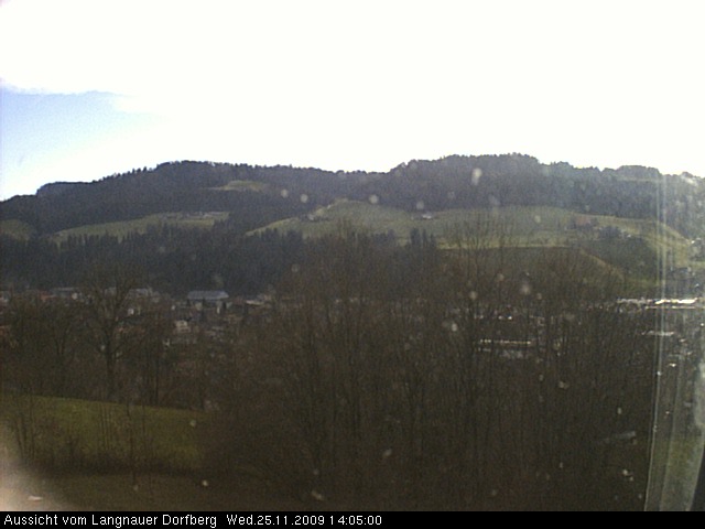 Webcam-Bild: Aussicht vom Dorfberg in Langnau 20091125-140500
