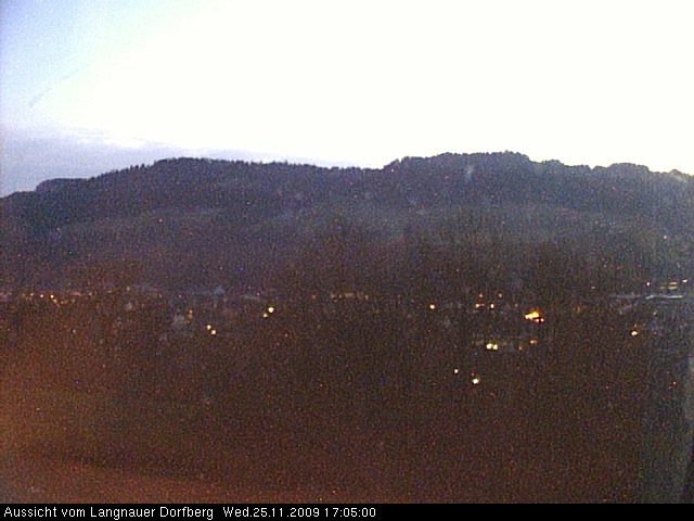 Webcam-Bild: Aussicht vom Dorfberg in Langnau 20091125-170500