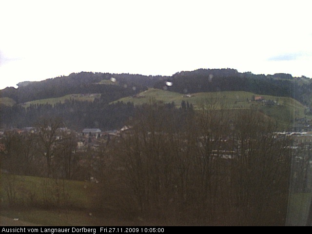 Webcam-Bild: Aussicht vom Dorfberg in Langnau 20091127-100500