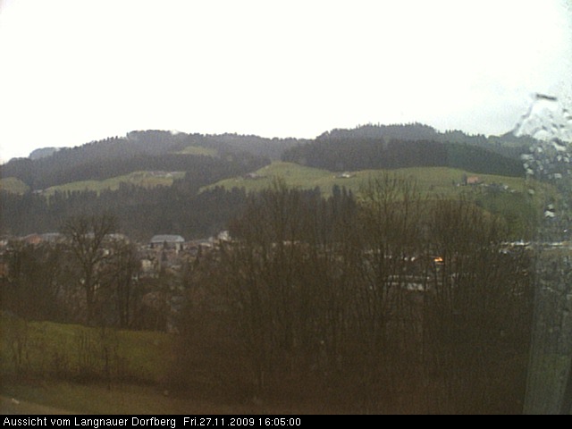 Webcam-Bild: Aussicht vom Dorfberg in Langnau 20091127-160500