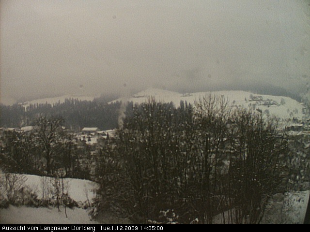 Webcam-Bild: Aussicht vom Dorfberg in Langnau 20091201-140500