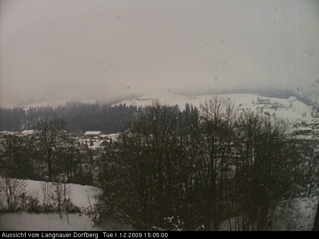 Webcam-Bild: Aussicht vom Dorfberg in Langnau 20091201-150500