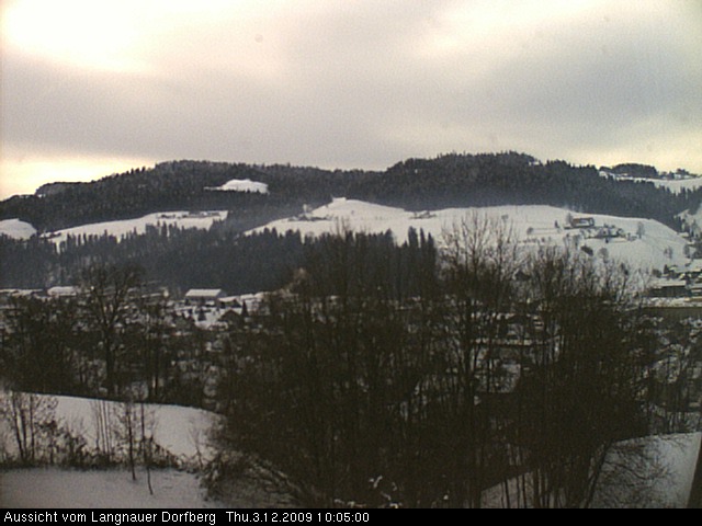 Webcam-Bild: Aussicht vom Dorfberg in Langnau 20091203-100500