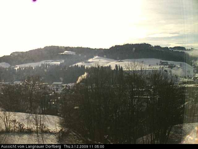 Webcam-Bild: Aussicht vom Dorfberg in Langnau 20091203-110500