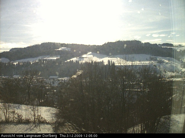 Webcam-Bild: Aussicht vom Dorfberg in Langnau 20091203-120500