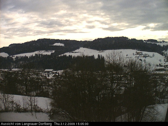 Webcam-Bild: Aussicht vom Dorfberg in Langnau 20091203-150500
