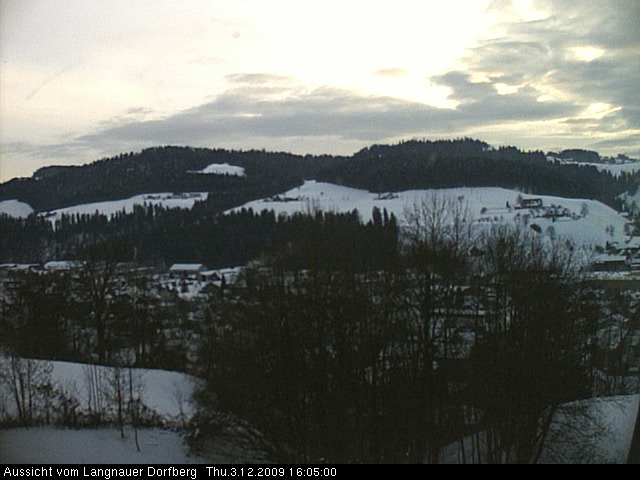Webcam-Bild: Aussicht vom Dorfberg in Langnau 20091203-160500