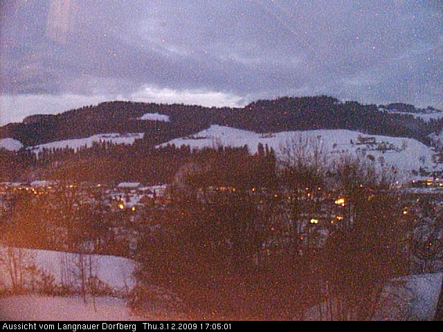 Webcam-Bild: Aussicht vom Dorfberg in Langnau 20091203-170500