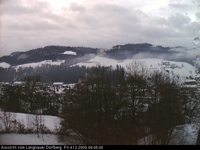 Webcam-Bild: Aussicht vom Dorfberg in Langnau 20091204-080500