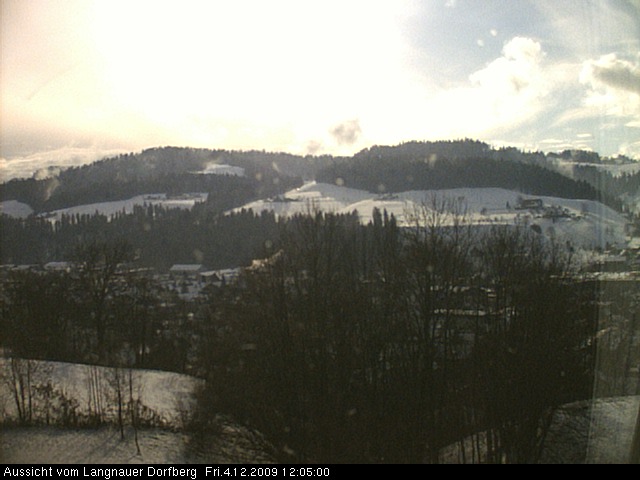 Webcam-Bild: Aussicht vom Dorfberg in Langnau 20091204-120500