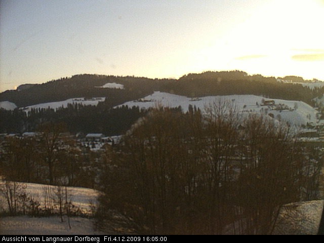 Webcam-Bild: Aussicht vom Dorfberg in Langnau 20091204-160500