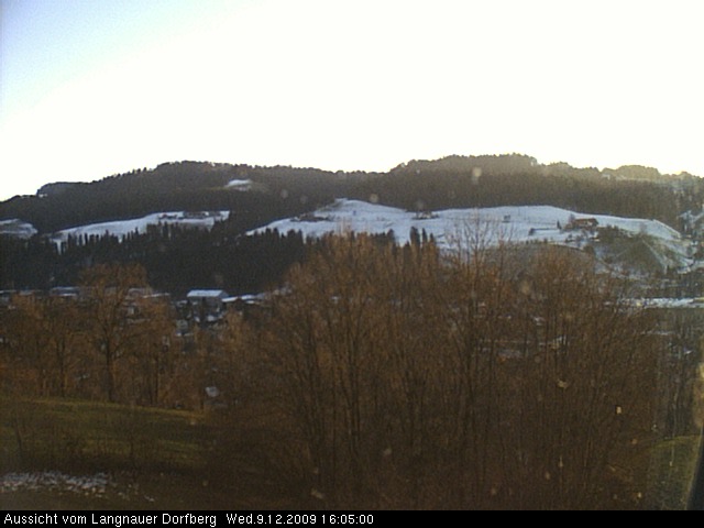 Webcam-Bild: Aussicht vom Dorfberg in Langnau 20091209-160500