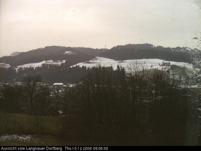 Webcam-Bild: Aussicht vom Dorfberg in Langnau 20091210-090500