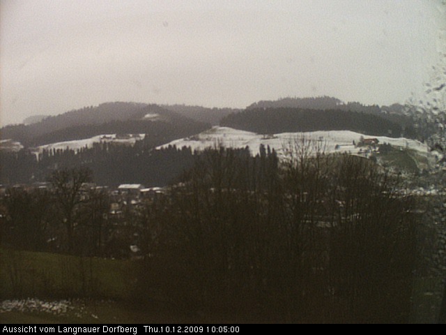 Webcam-Bild: Aussicht vom Dorfberg in Langnau 20091210-100500
