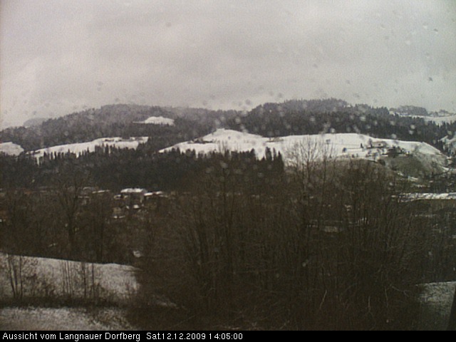 Webcam-Bild: Aussicht vom Dorfberg in Langnau 20091212-140500