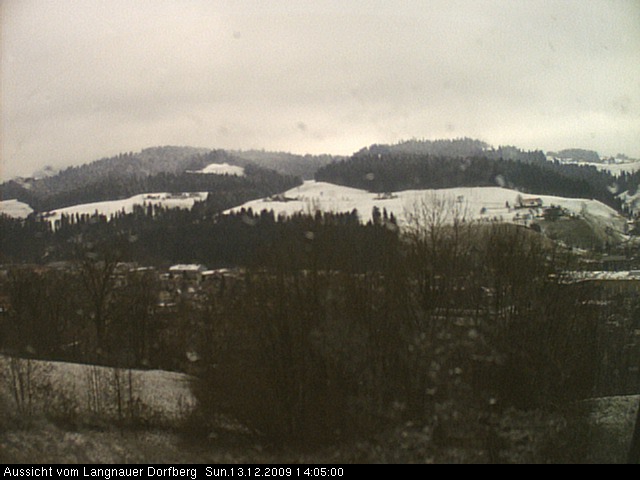 Webcam-Bild: Aussicht vom Dorfberg in Langnau 20091213-140500