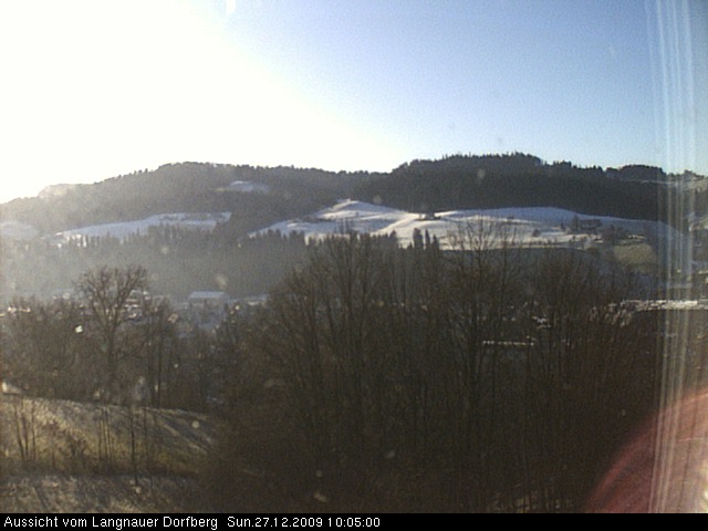 Webcam-Bild: Aussicht vom Dorfberg in Langnau 20091227-100500