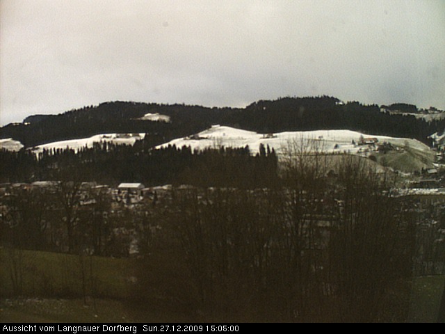 Webcam-Bild: Aussicht vom Dorfberg in Langnau 20091227-150500