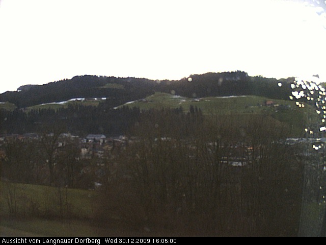 Webcam-Bild: Aussicht vom Dorfberg in Langnau 20091230-160500