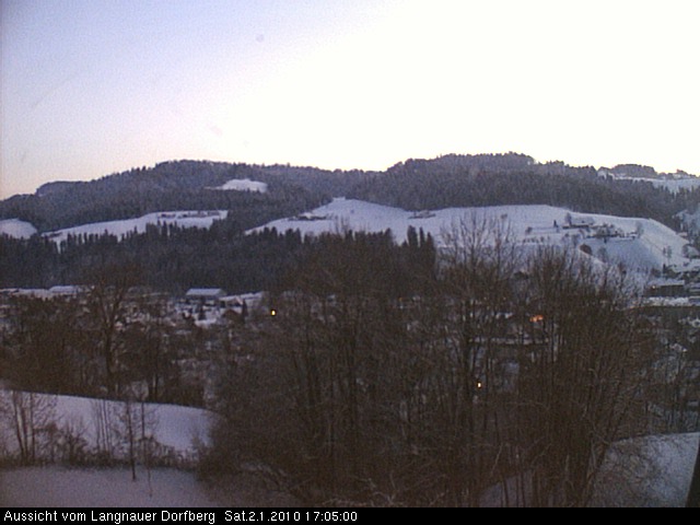Webcam-Bild: Aussicht vom Dorfberg in Langnau 20100102-170500