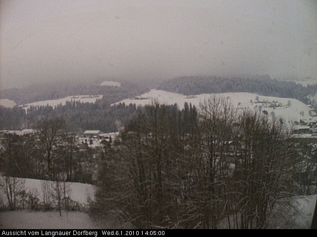 Webcam-Bild: Aussicht vom Dorfberg in Langnau 20100106-140500