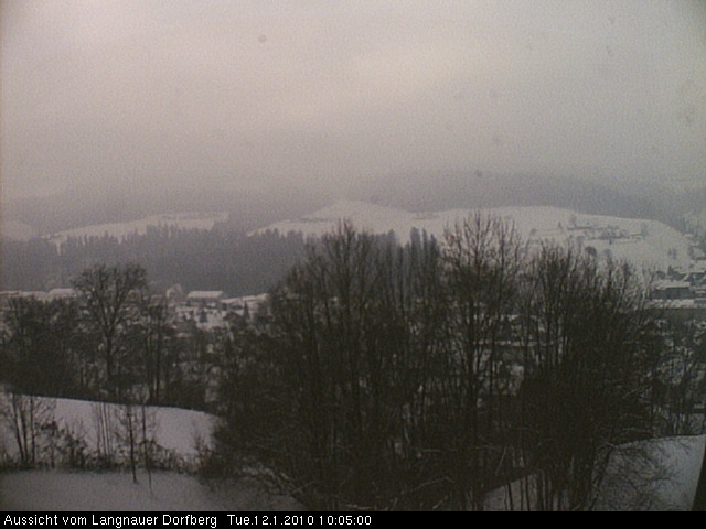 Webcam-Bild: Aussicht vom Dorfberg in Langnau 20100112-100500