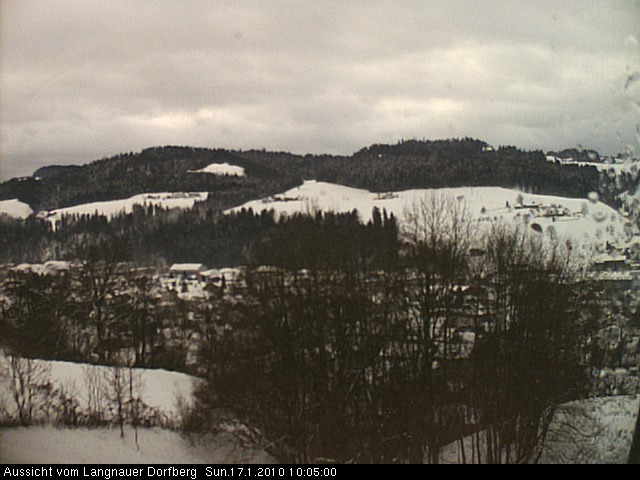 Webcam-Bild: Aussicht vom Dorfberg in Langnau 20100117-100500