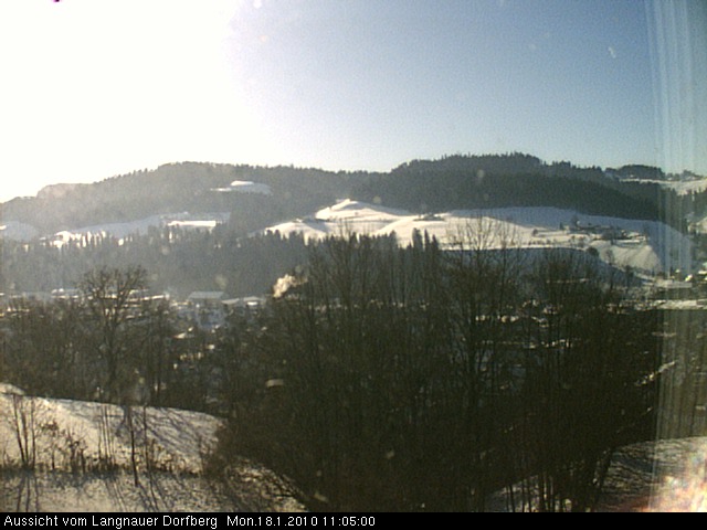 Webcam-Bild: Aussicht vom Dorfberg in Langnau 20100118-110500
