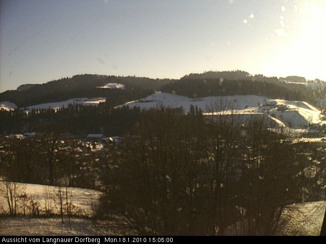 Webcam-Bild: Aussicht vom Dorfberg in Langnau 20100118-150500