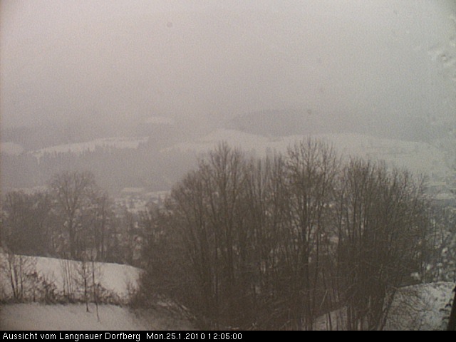 Webcam-Bild: Aussicht vom Dorfberg in Langnau 20100125-120500