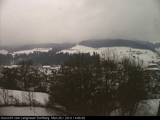 Webcam-Bild: Aussicht vom Dorfberg in Langnau 20100125-140500
