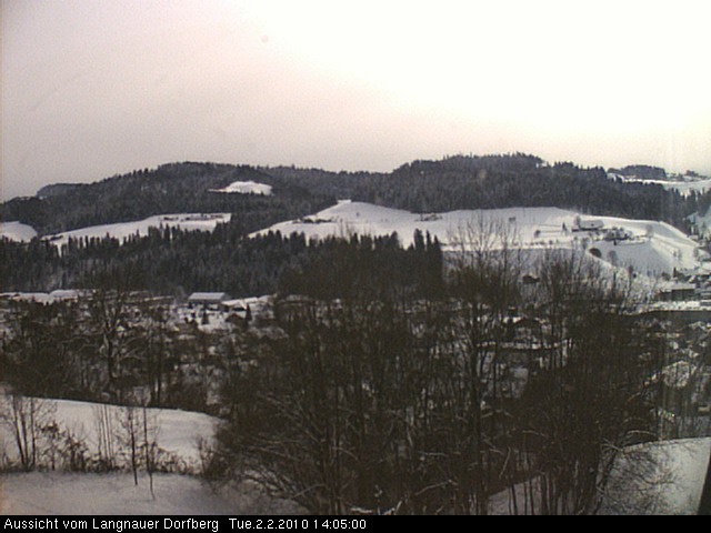 Webcam-Bild: Aussicht vom Dorfberg in Langnau 20100202-140500