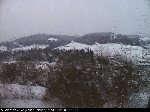 Webcam-Bild: Aussicht vom Dorfberg in Langnau 20100203-080500