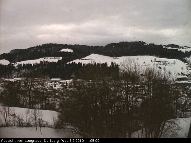 Webcam-Bild: Aussicht vom Dorfberg in Langnau 20100203-110500